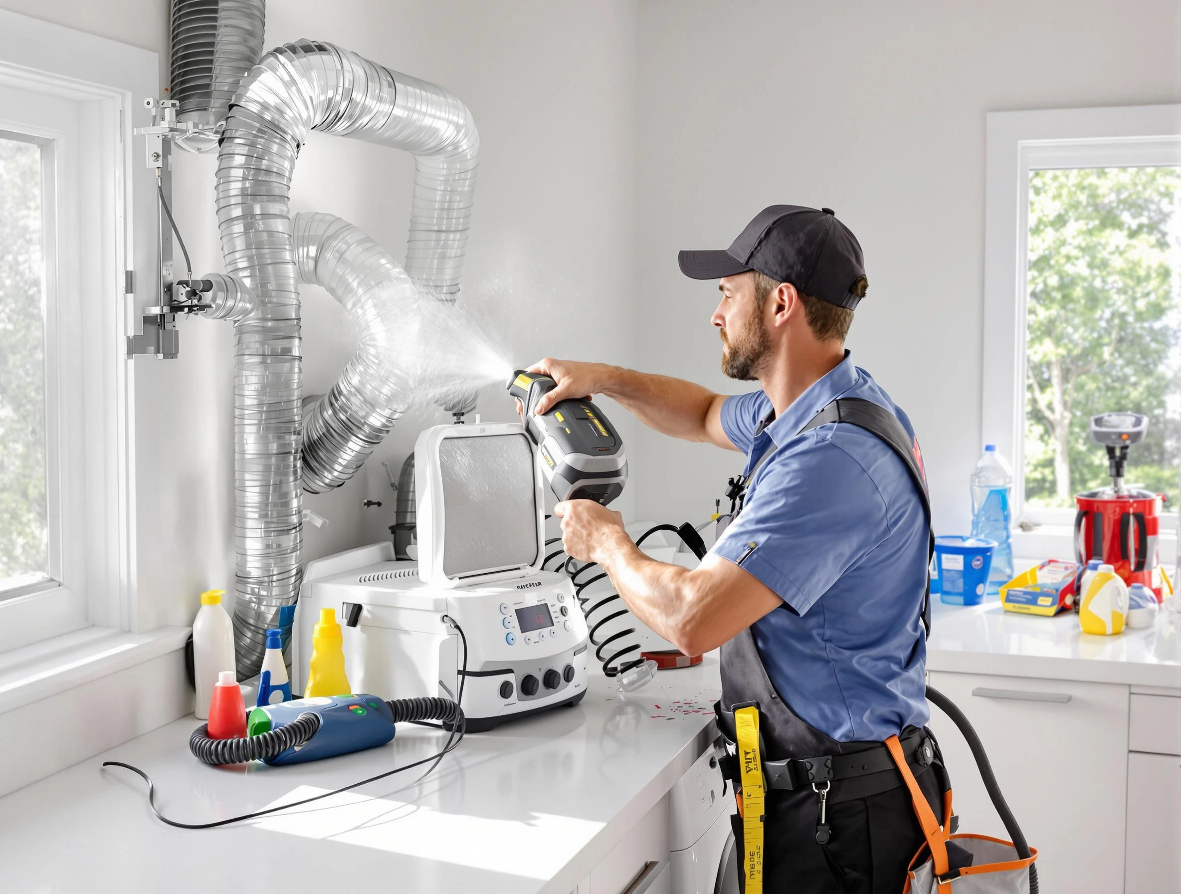 Residential Dryer Vent Cleaning in Hampton